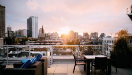 rooftop restaurant