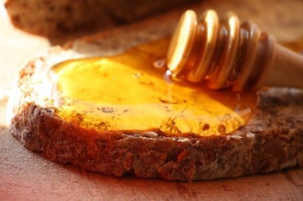 tartine de miel et beurre