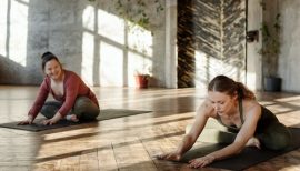 cours de stretching en gym