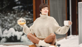 femme en mode détox pour purifier son corps après les fêtes