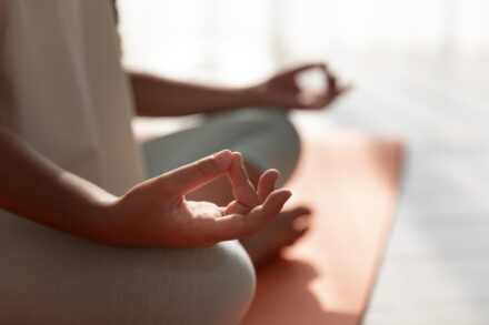 cours de yoga en été