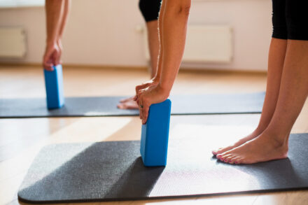 cours de fitness axé sur l'équilibre