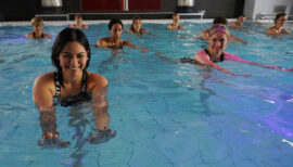 cours d'aquafitness en gym